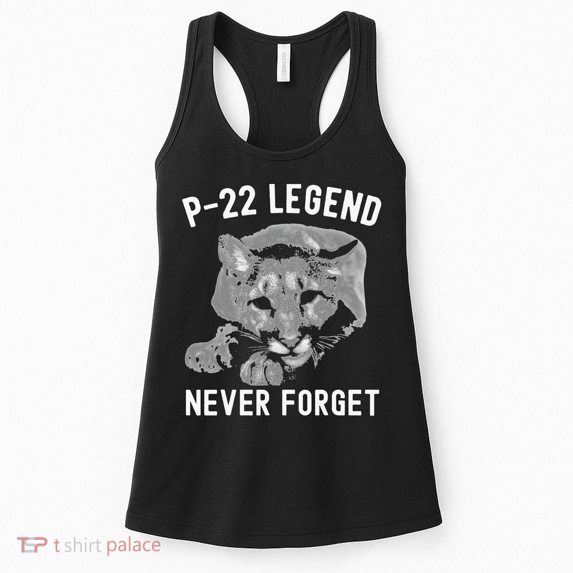 P-22 Mountain Lion Never Forget P-22 Exotic Animals Women's Tank Top