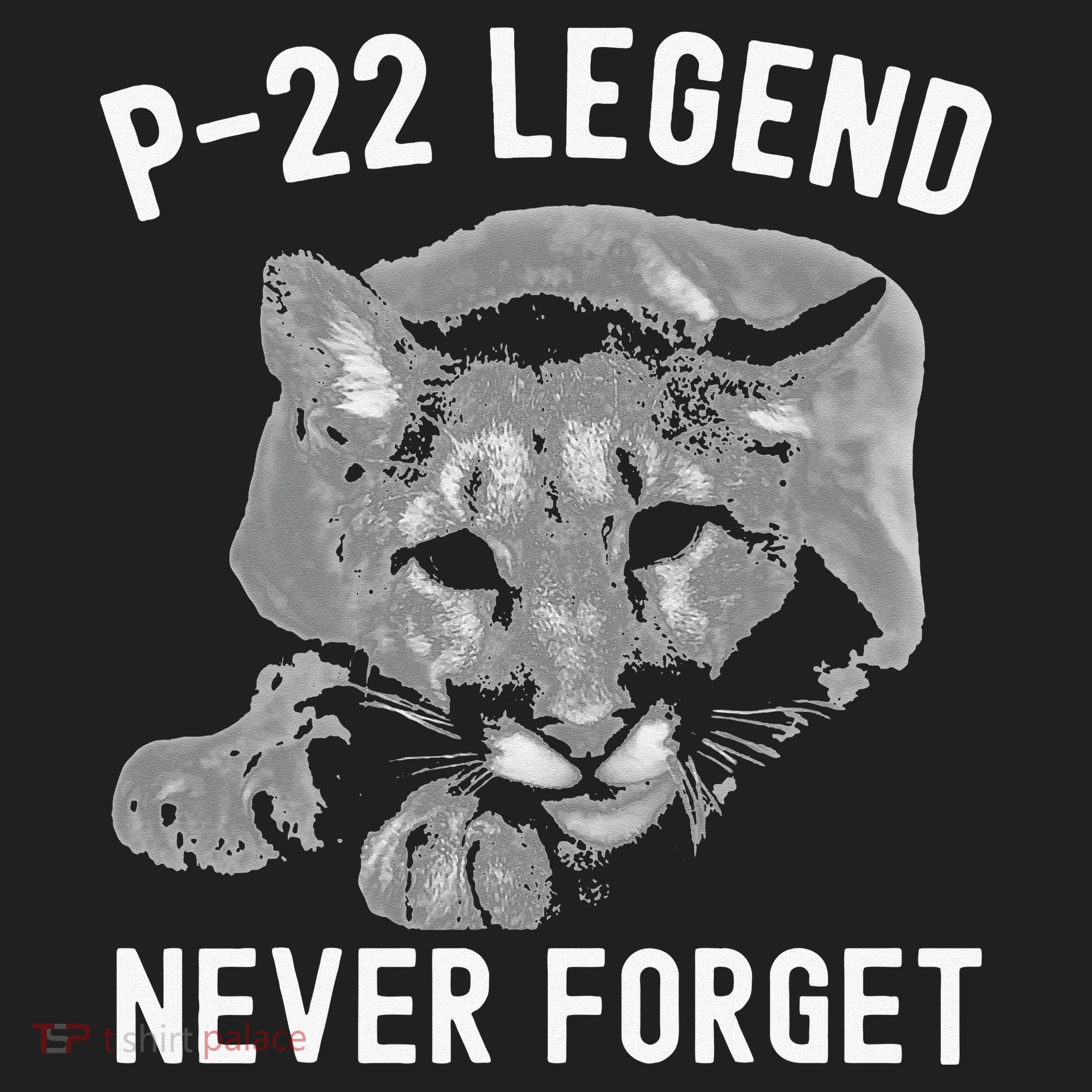 P-22 Mountain Lion Never Forget P-22 Exotic Animals Hat