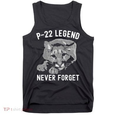 P-22 Mountain Lion Never Forget P-22 Exotic Animals Tank Top