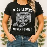 P-22 Mountain Lion Never Forget P-22 Exotic Animals Women's T-Shirt thumb 2