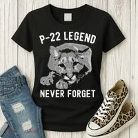 P-22 Mountain Lion Never Forget P-22 Exotic Animals Women's T-Shirt thumb 3