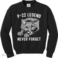 P-22 Mountain Lion Never Forget P-22 Exotic Animals Kids Sweatshirt thumb 0