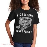 P-22 Mountain Lion Never Forget P-22 Exotic Animals Kids T-Shirt thumb 2