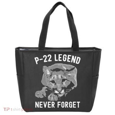 P-22 Mountain Lion Never Forget P-22 Exotic Animals Tote Bag