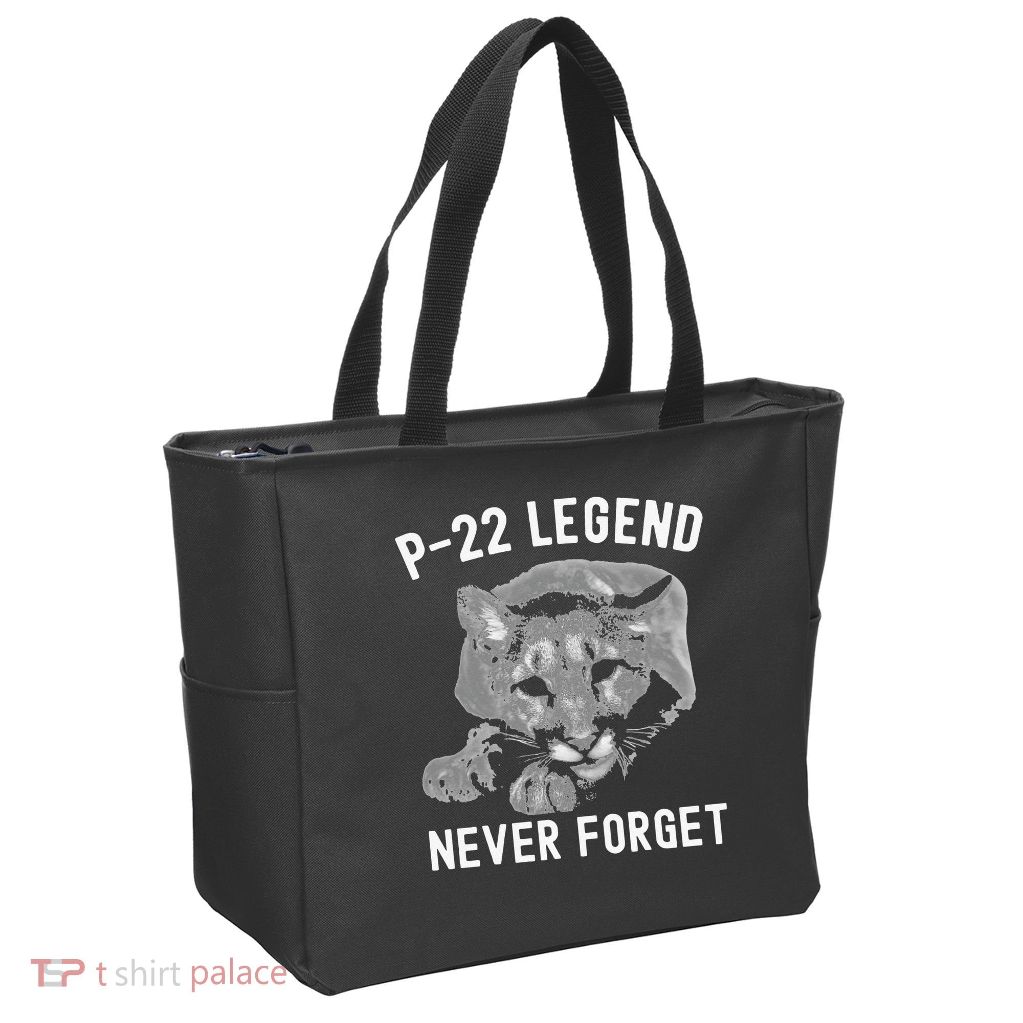 P-22 Mountain Lion Never Forget P-22 Exotic Animals Tote Bag