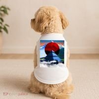 Pyramid Mountain Landscape Art Doggie Tank thumb 2
