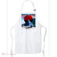 Pyramid Mountain Landscape Art Apron thumb 0