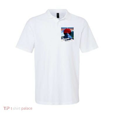 Pyramid Mountain Landscape Art Polo