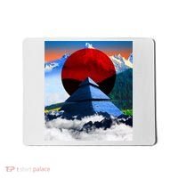 Pyramid Mountain Landscape Art Mousepad thumb 0