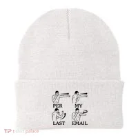 Per My Last Email Funny Beanie thumb 0