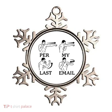 Per My Last Email Funny Ornament