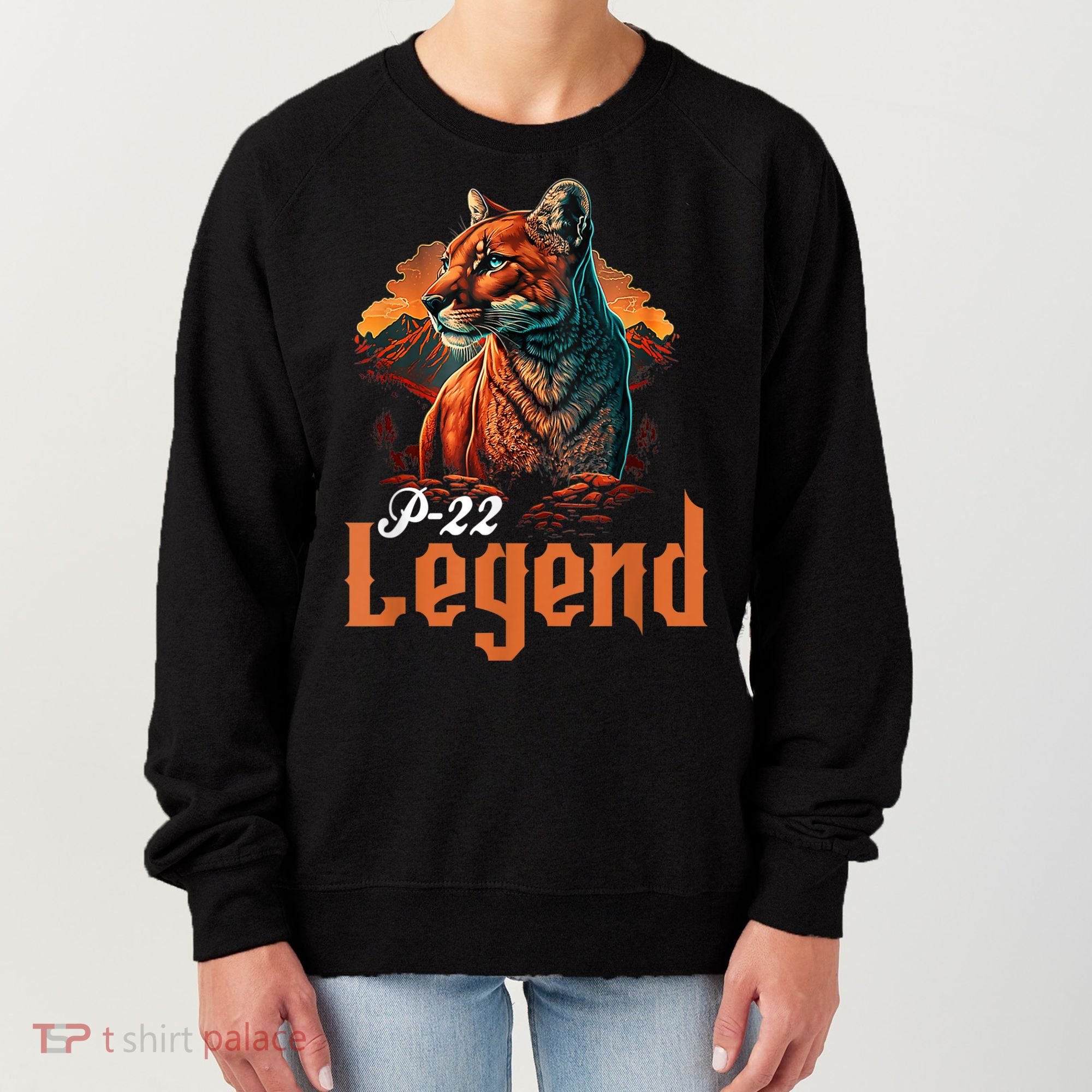 P22 Mountain Lion Silver Lake P22 Women's Sweatshirt