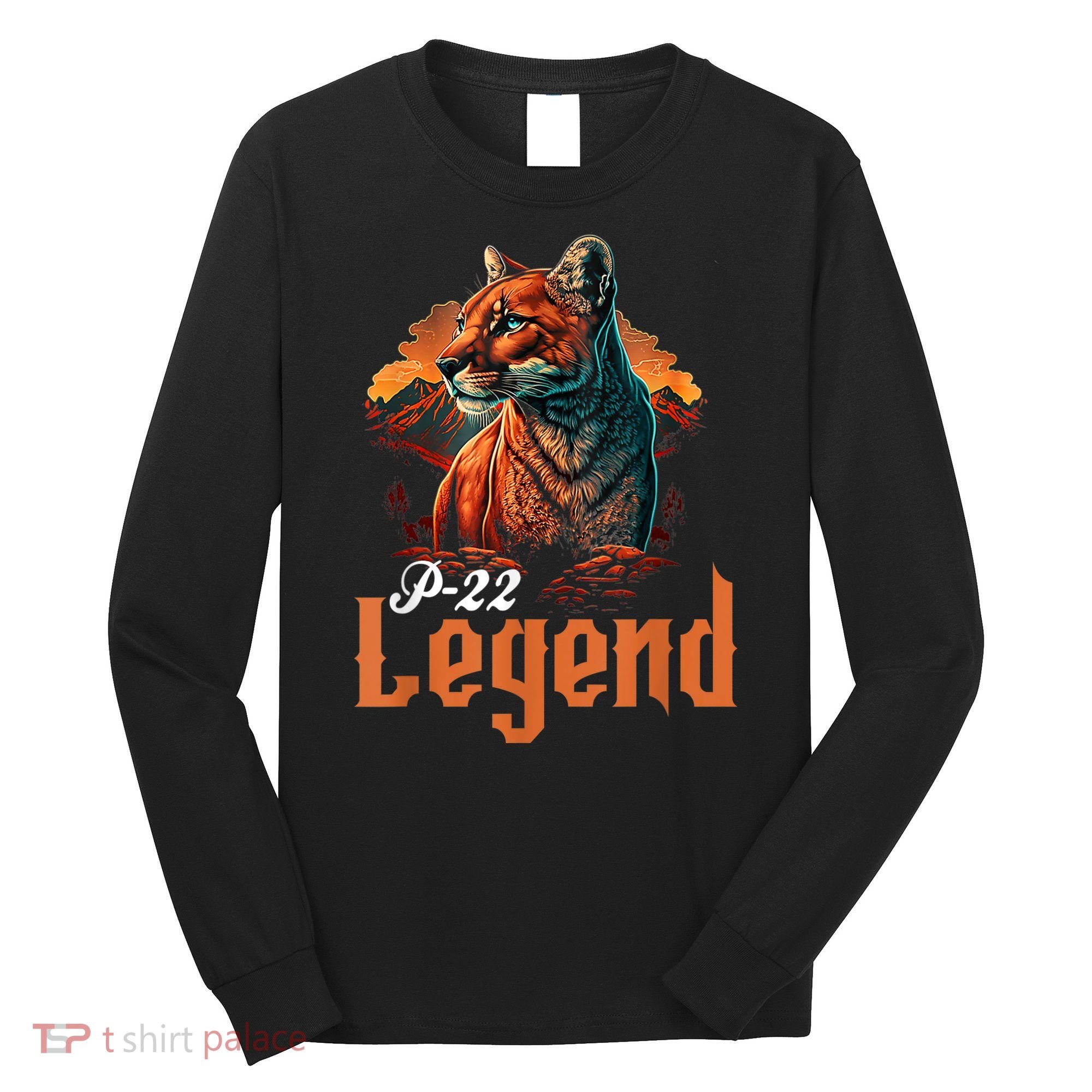 P22 Mountain Lion Silver Lake P22 Long Sleeve Shirt