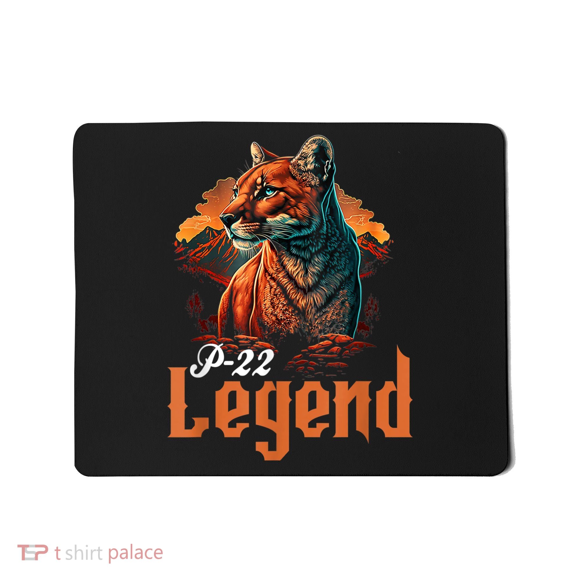 P22 Mountain Lion Silver Lake P22 Mousepad