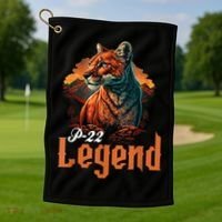 P22 Mountain Lion Silver Lake P22 Golf Towel thumb 1