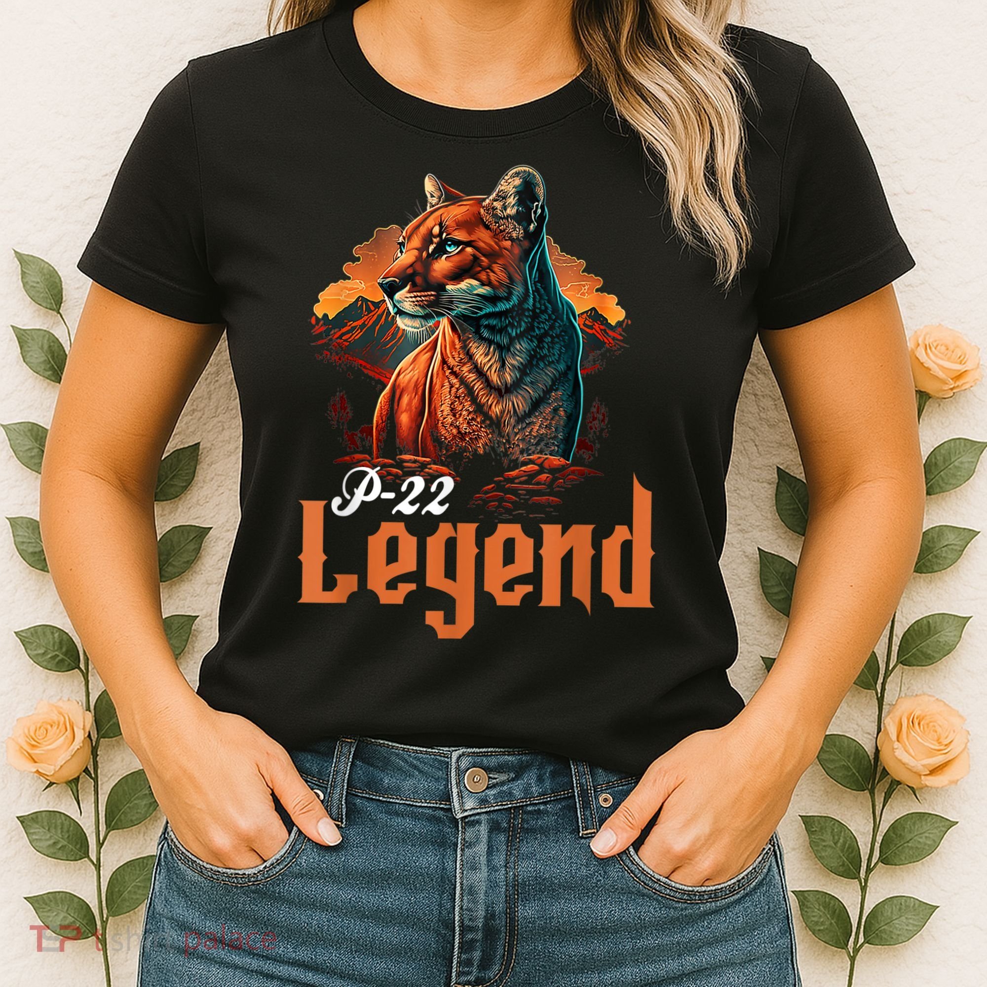 P22 Mountain Lion Silver Lake P22 Women's T-Shirt