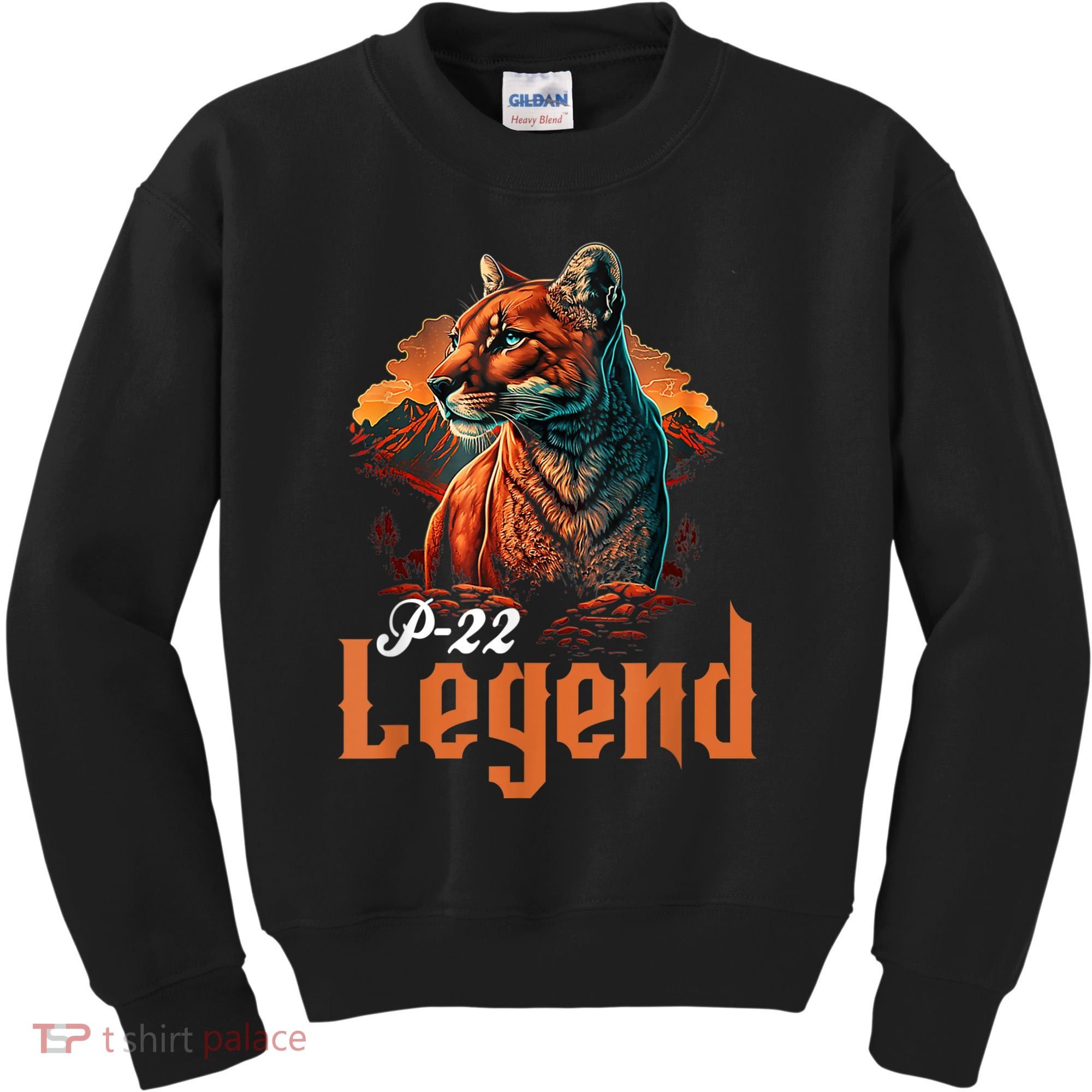 P22 Mountain Lion Silver Lake P22 Kids Sweatshirt