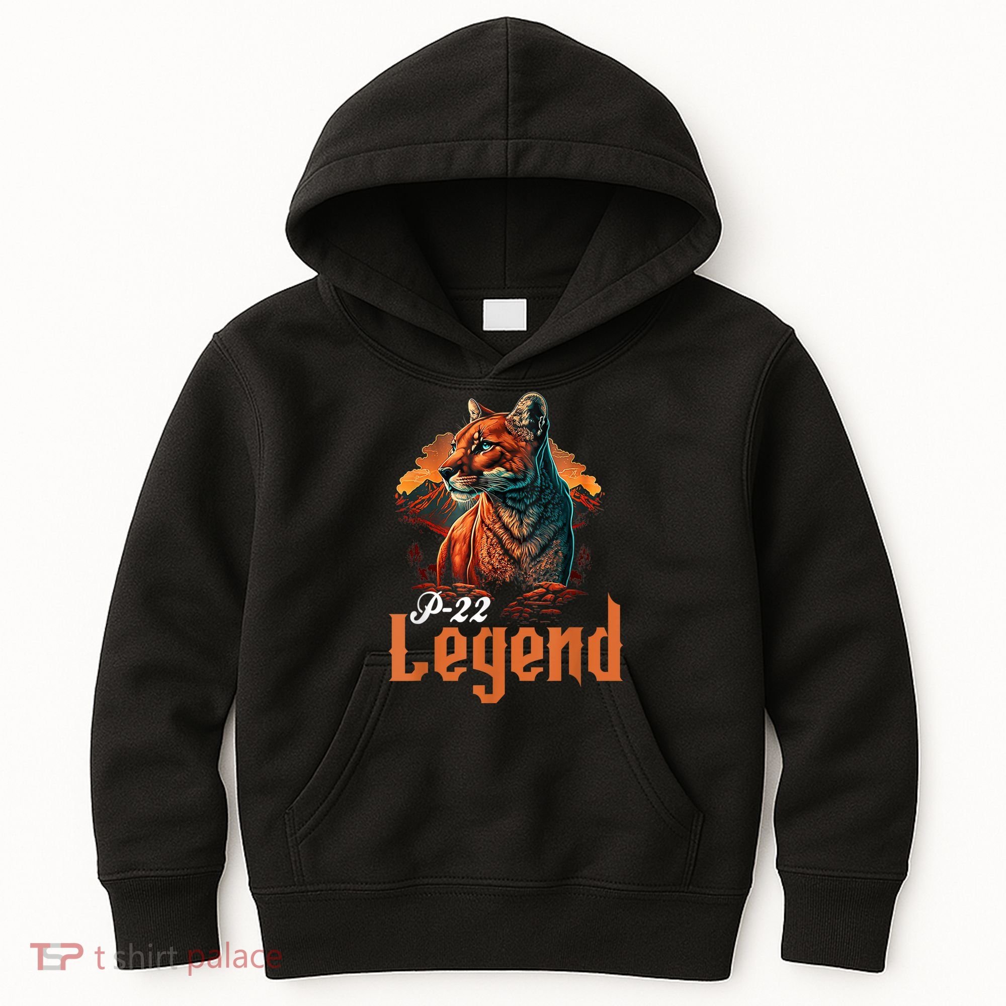 P22 Mountain Lion Silver Lake P22 Kids Hoodie