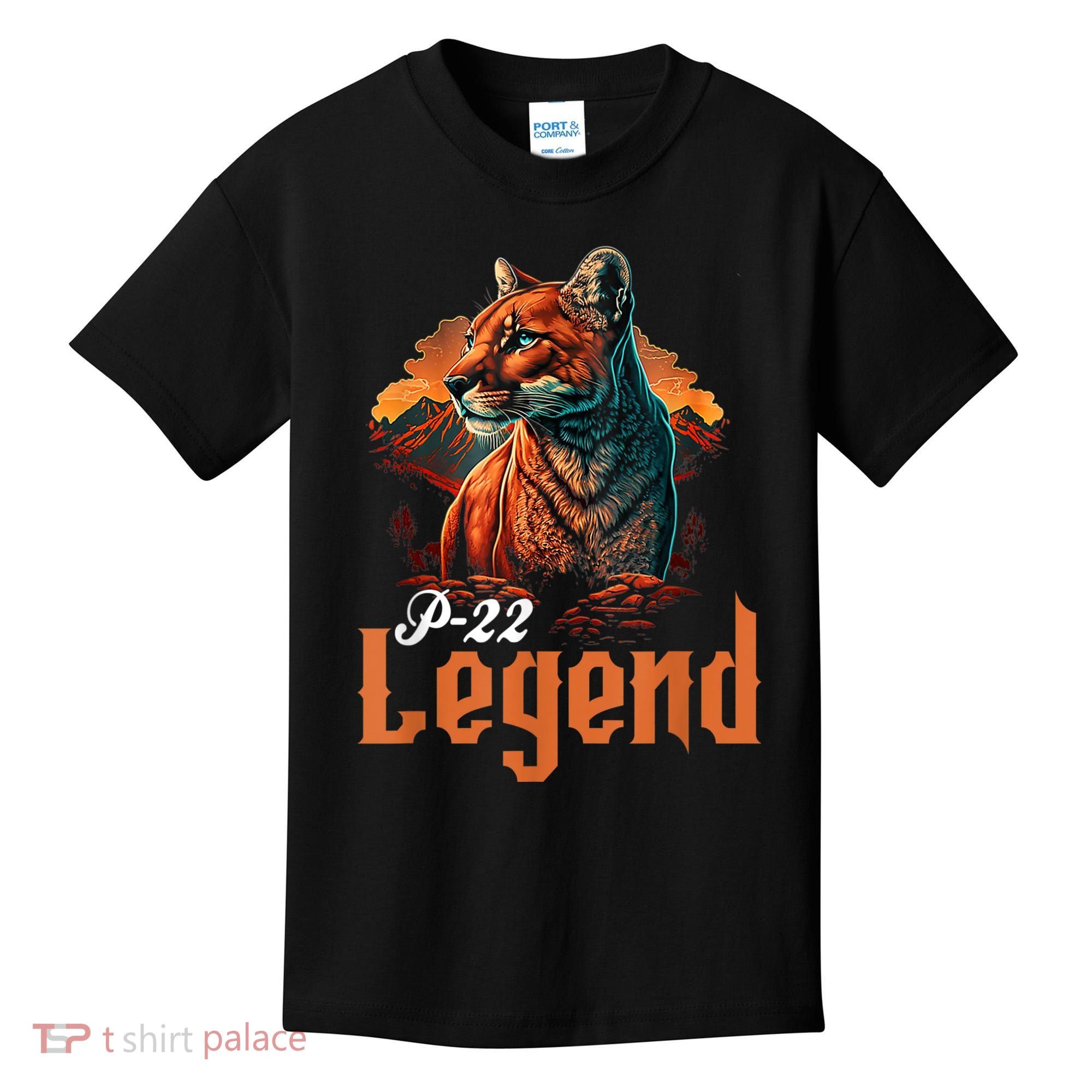P22 Mountain Lion Silver Lake P22 Kids T-Shirt