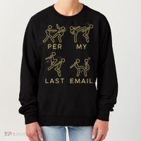 Per My Last Email Boxing Meme Women's Sweatshirt thumb 0