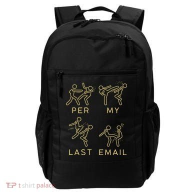 Per My Last Email Boxing Meme Backpack