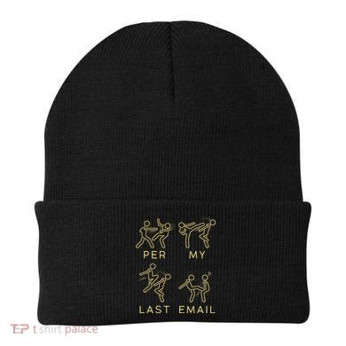 Per My Last Email Boxing Meme Beanie