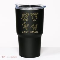 Per My Last Email Boxing Meme Tumbler thumb 0