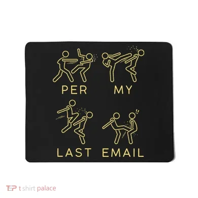 Per My Last Email Boxing Meme Mousepad