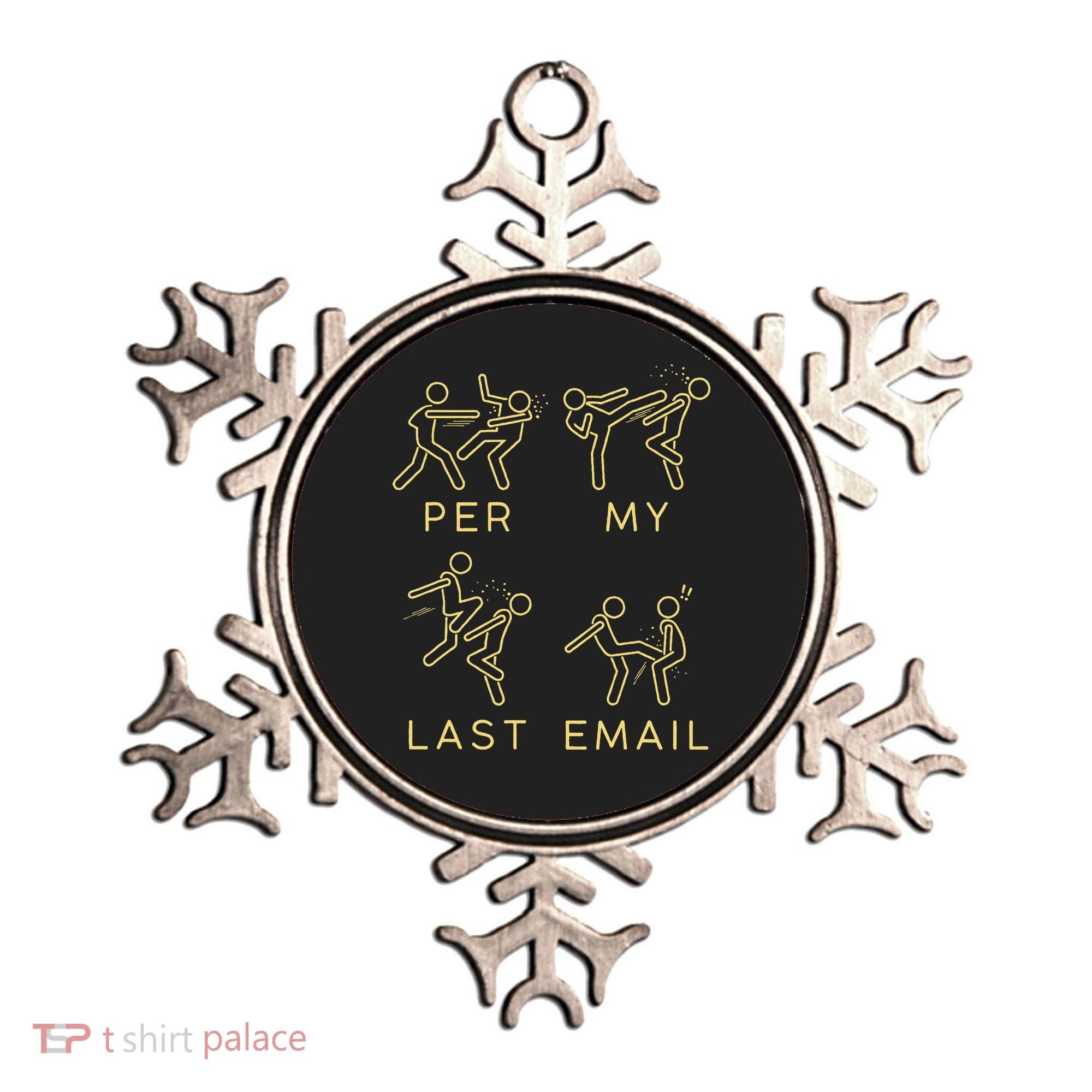 Per My Last Email Boxing Meme Ornament
