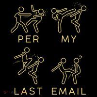 Per My Last Email Boxing Meme Ornament thumb 1