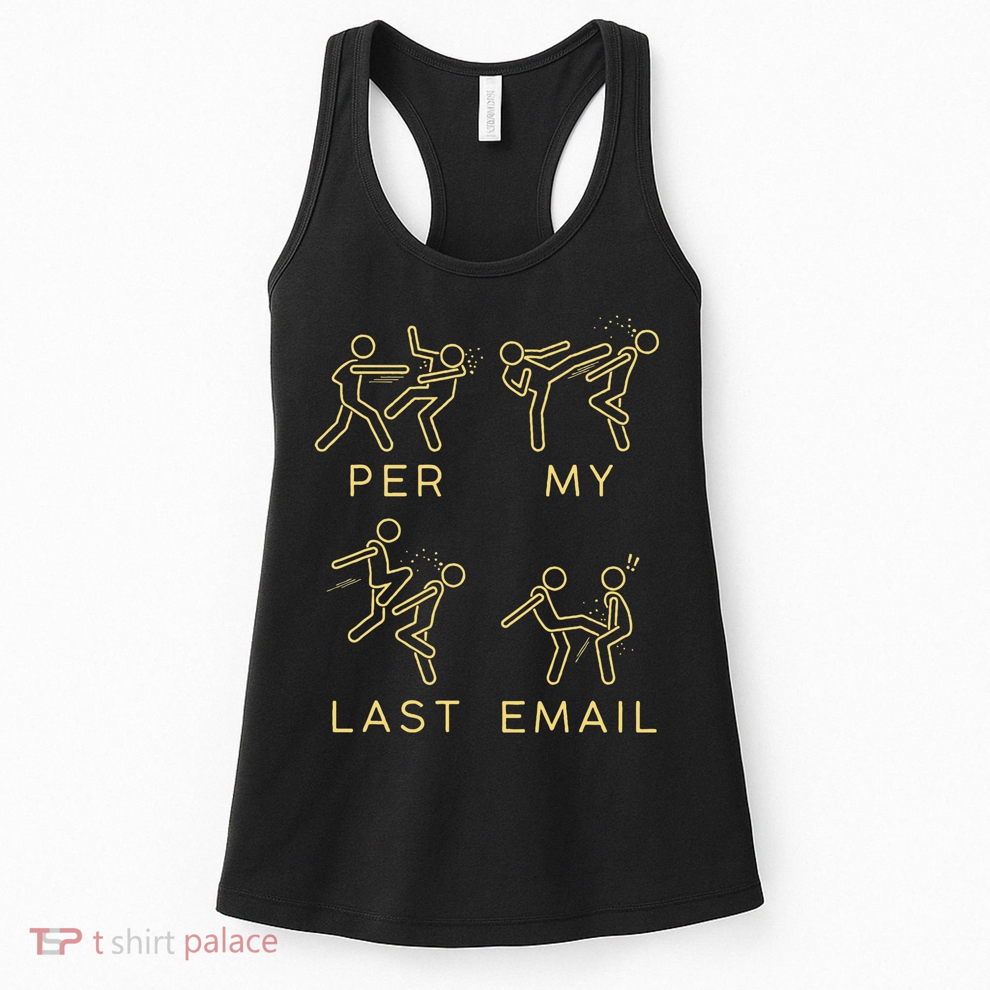Per My Last Email Boxing Meme Women's Tank Top
