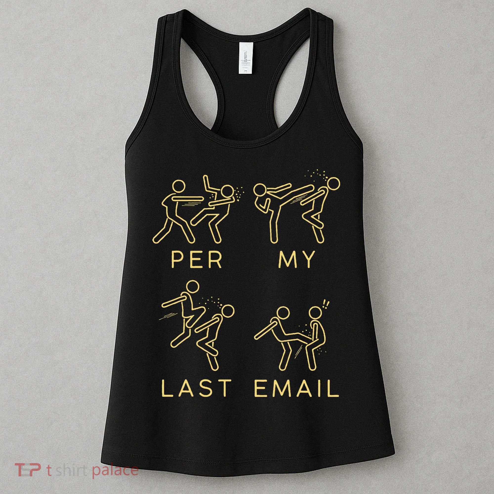 Per My Last Email Boxing Meme Women's Tank Top