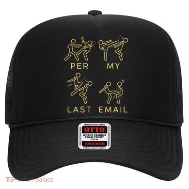 Per My Last Email Boxing Meme Hat