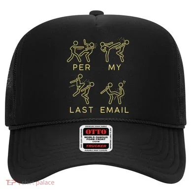 Per My Last Email Boxing Meme Hat