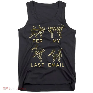Per My Last Email Boxing Meme Tank Top