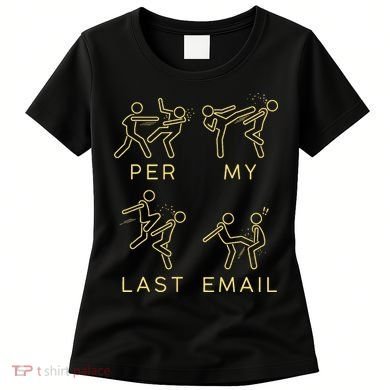 Per My Last Email Boxing Meme Women's T-Shirt