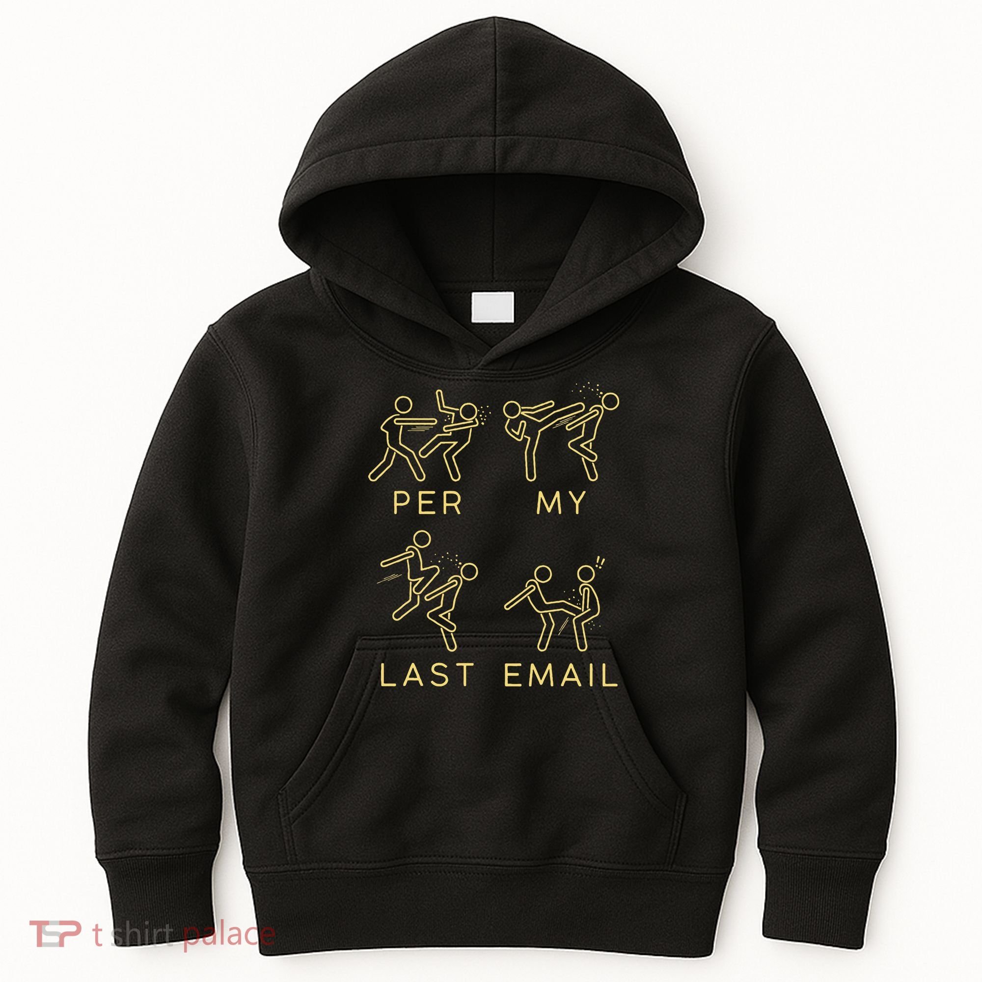Per My Last Email Boxing Meme Kids Hoodie