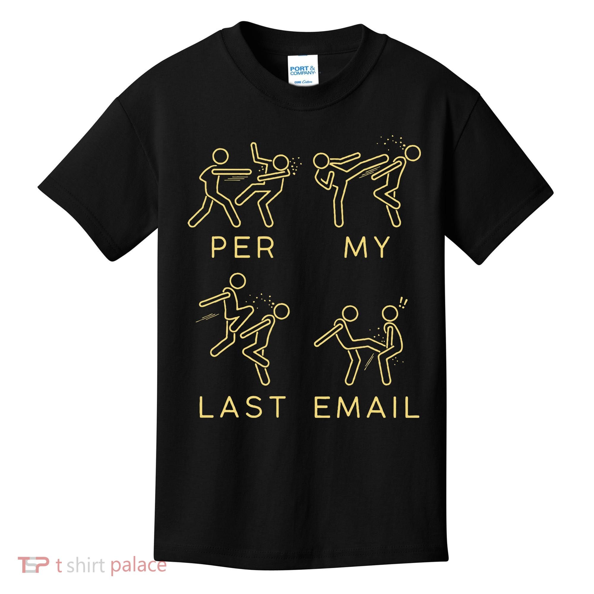 Per My Last Email Boxing Meme Kids T-Shirt