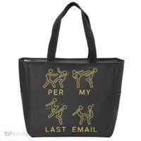 Per My Last Email Boxing Meme Tote Bag thumb 0