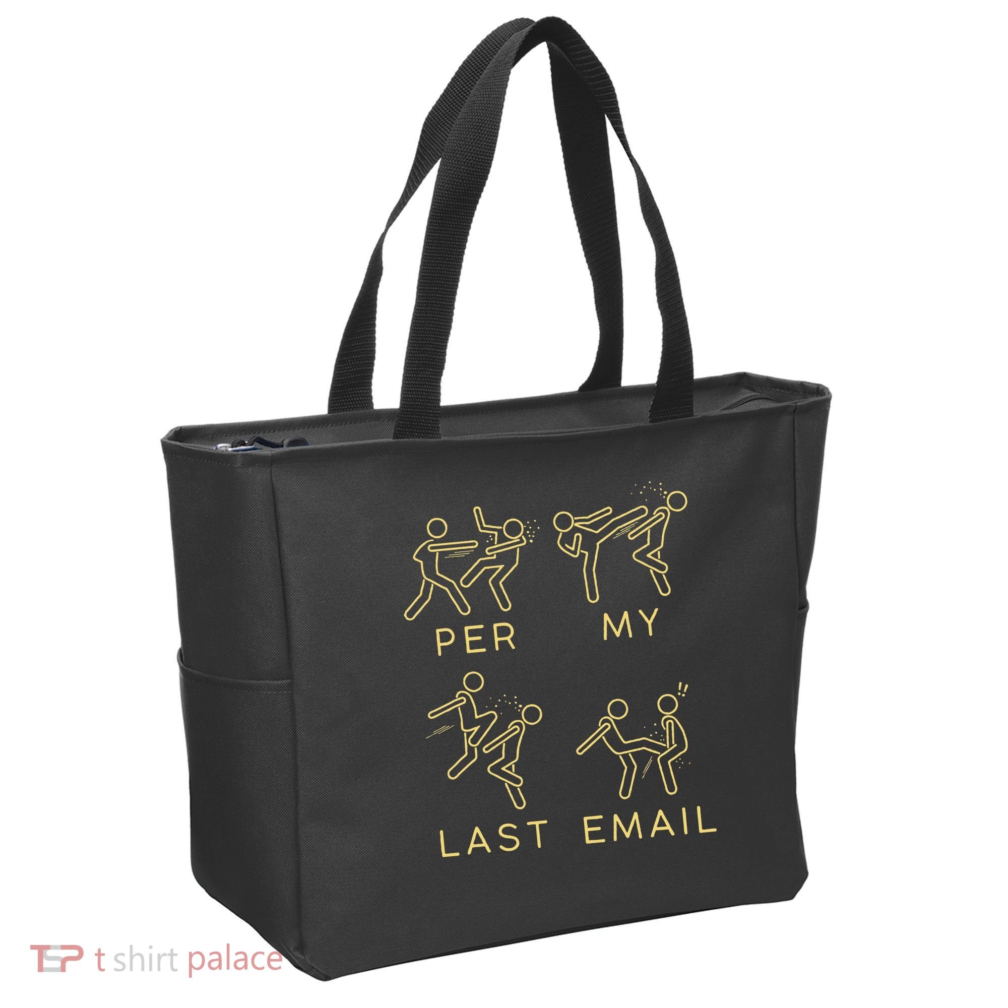 Per My Last Email Boxing Meme Tote Bag