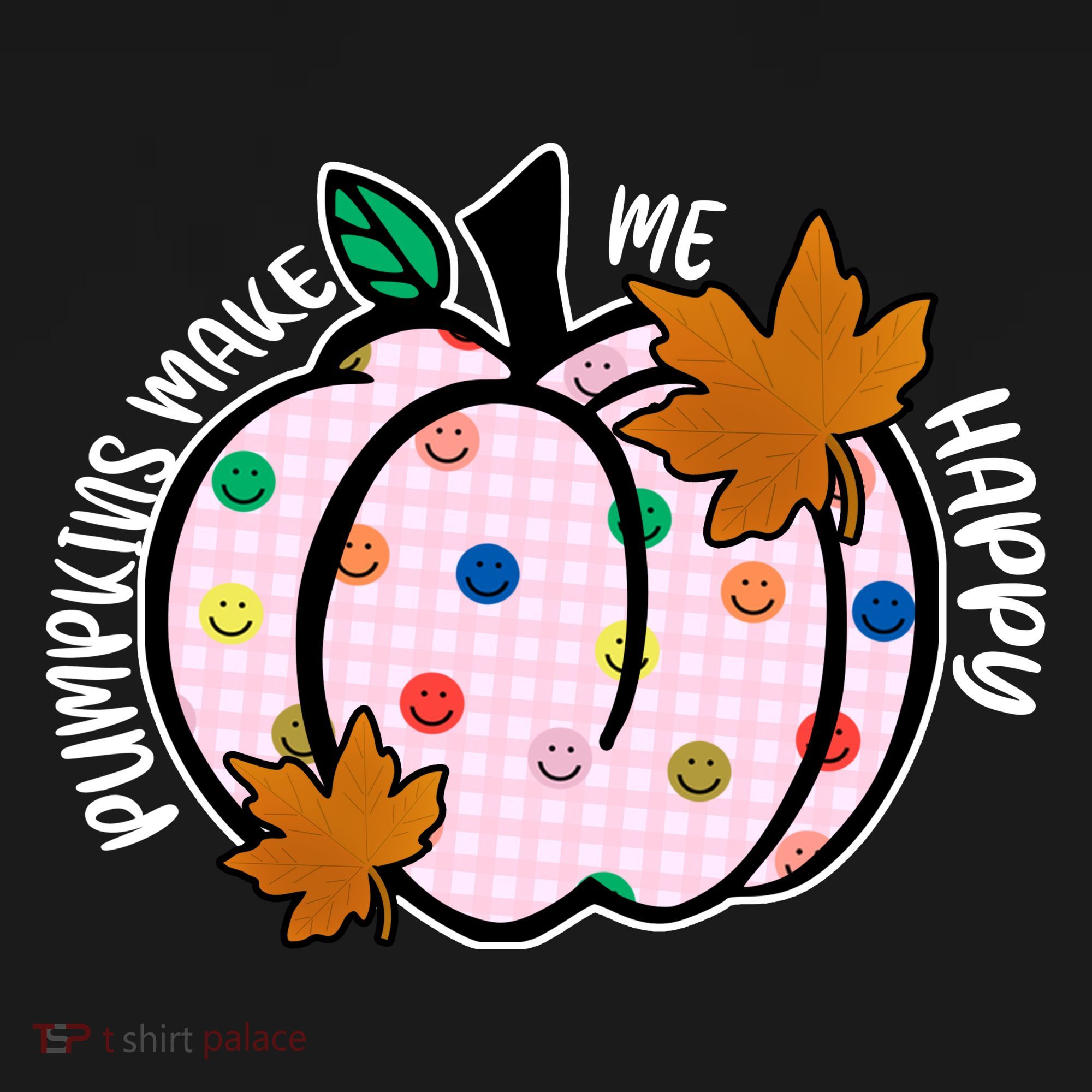 Pumpkins Make Me Happy Cute Fall Autumn Backpack