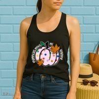 Pumpkins Make Me Happy Cute Fall Autumn Women's Tank Top thumb 2