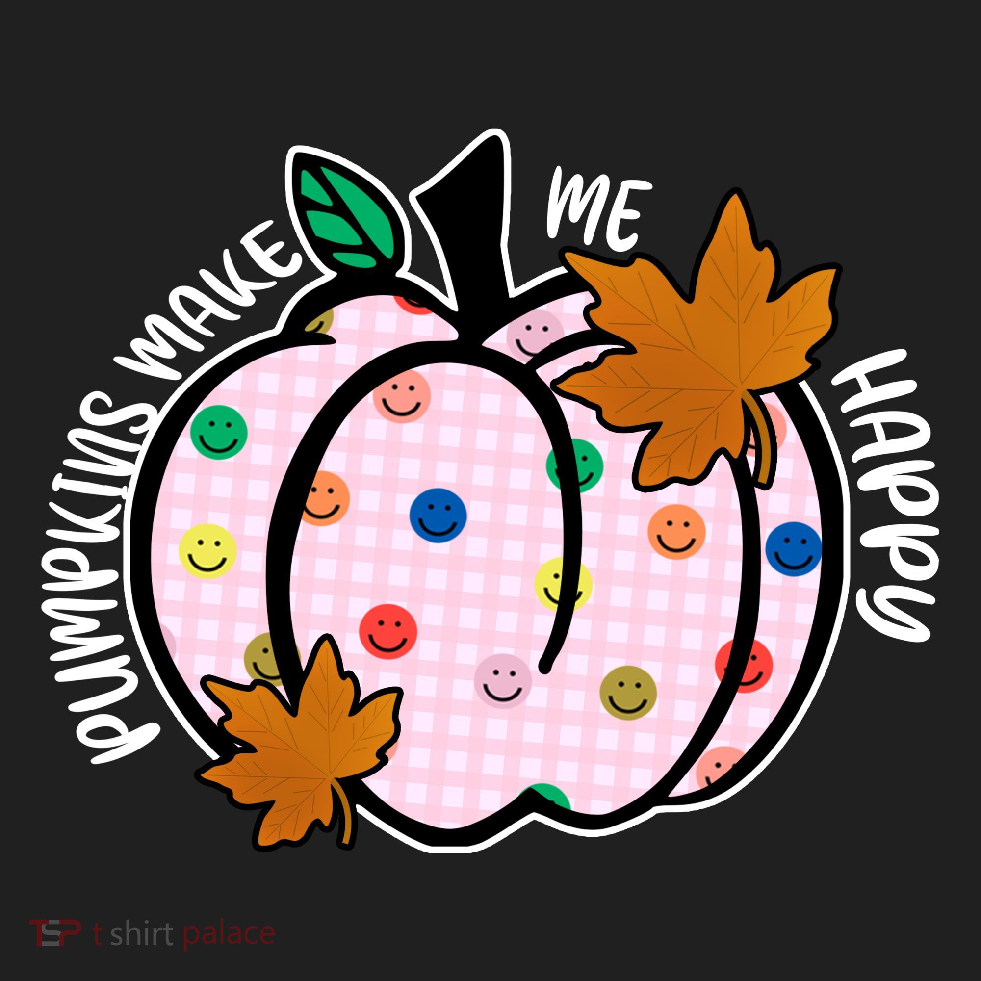 Pumpkins Make Me Happy Cute Fall Autumn Hat