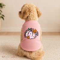 Pumpkins Make Me Happy Cute Fall Autumn Doggie Tank thumb 2