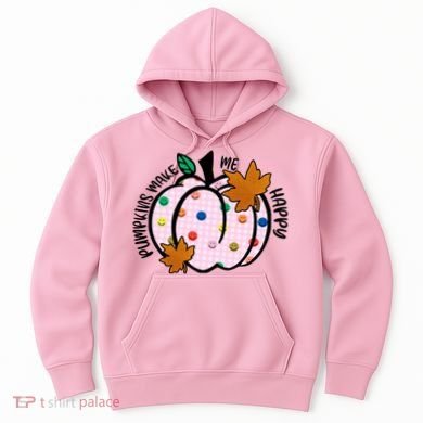 Pumpkins Make Me Happy Cute Fall Autumn Hoodie