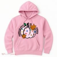 Pumpkins Make Me Happy Cute Fall Autumn Hoodie thumb 0