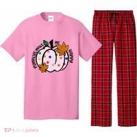 Pumpkins Make Me Happy Cute Fall Autumn Pajama Set thumb 0