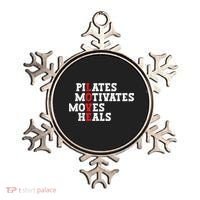 Pilates Motivates Moves Heals Love Exercise Workout Fitness Cool Gift Ornament thumb 0