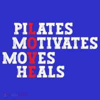 Pilates Motivates Moves Heals Love Exercise Workout Fitness Cool Gift Long Sleeve Shirt thumb 2