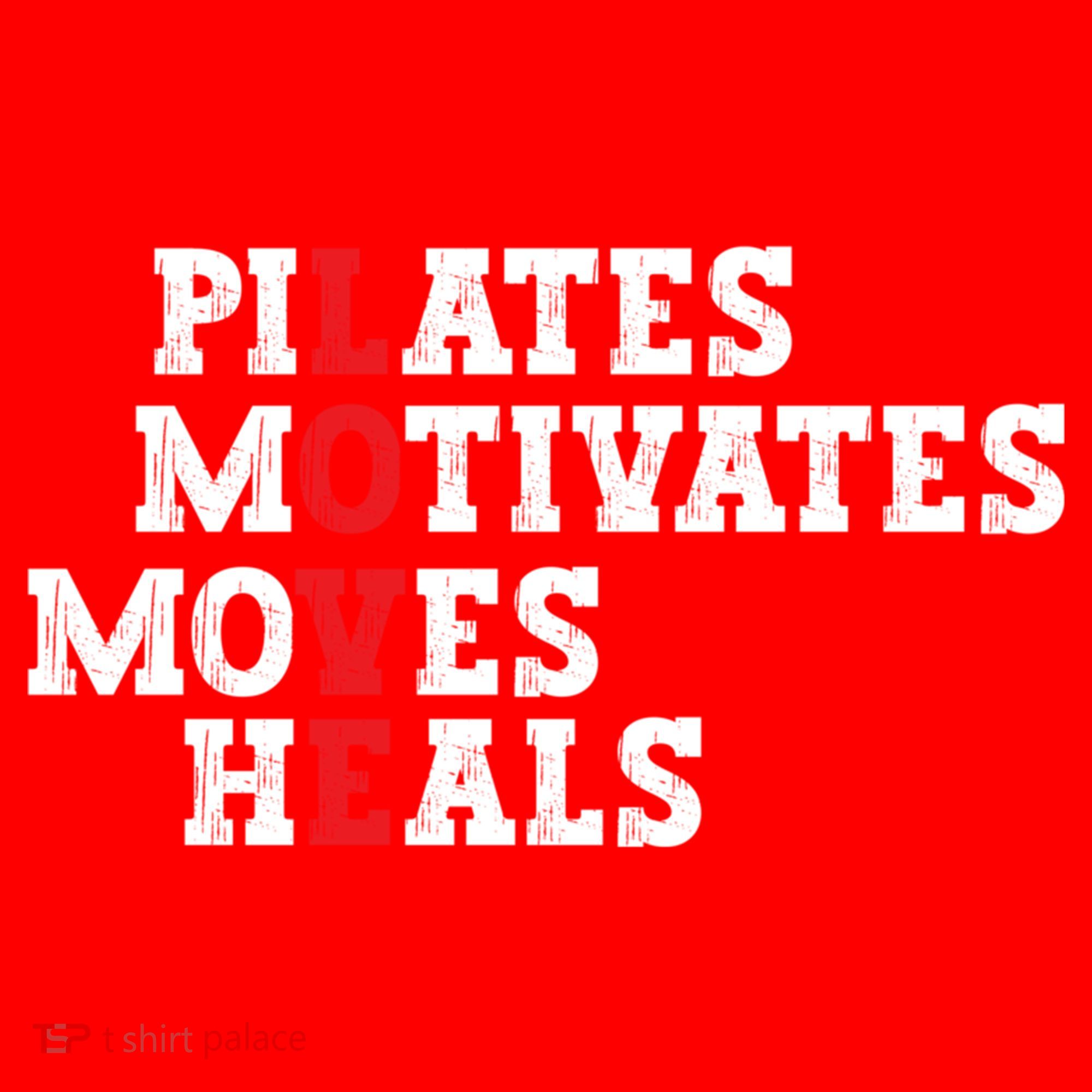 Pilates Motivates Moves Heals Love Exercise Workout Fitness Cool Gift Santa Hat